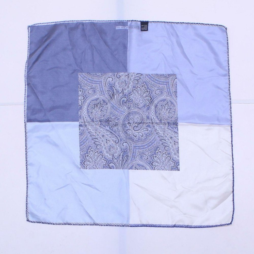 NEW Nordstrom Men's Five Panel Silk Pocket Square - Picture 5 of 6